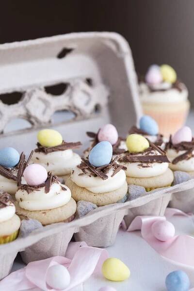 Velikonoční muffiny | Easter dessert, Easter cakes, Easter cupcakes