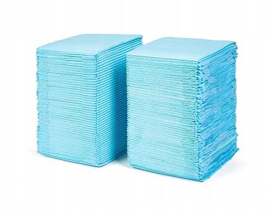 HYGIENICKÉ ABSORPČNÍ PODLOŽKY NA JEDNO POUŽITÍ PRO PŘEBALOVÁNÍ 60x60 100 KUSŮ Značka Bestif