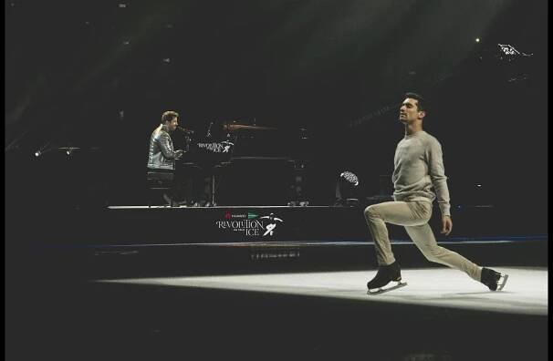 Sorprendente aparición de Pablo Alborán con Javier Fernández - Prometo