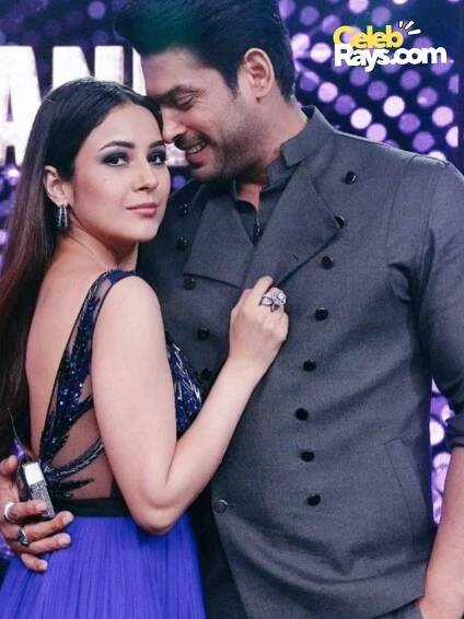 Shehnaaz Gill with Sidharth Shukla