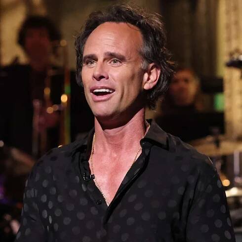 Walton Goggins during the monologue on Saturday Night Live