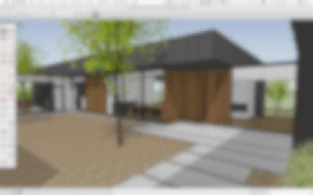 Well-organized SketchUp model