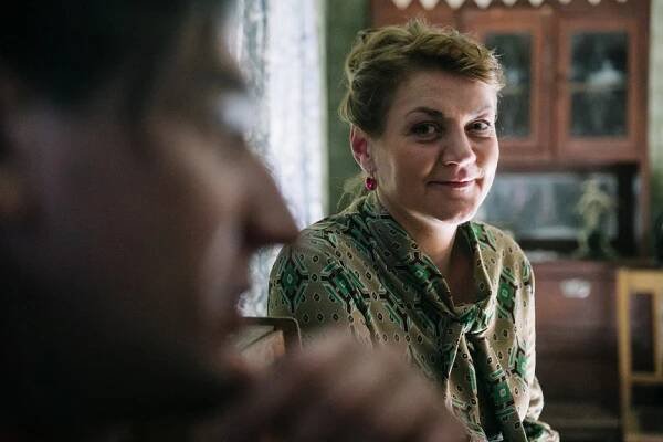 Naděžda Markina - Bělyj sněg - Z natáčení