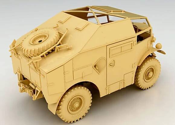 Mirror-models, plastic models and accessories in scale | 1/35 British Morris C8 Quad Mk III late
