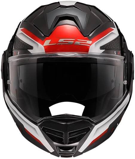 FF901 Advant X SPECTRUM Gloss Black White Red | LS2 Helmets