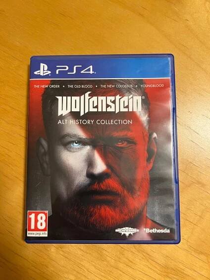 Wolfenstein: Alt History Collection - PS4/PS5 - čtěte popisek !!! - Počítače a hry