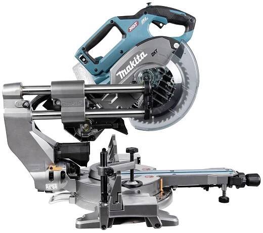 Makita LS002GZ01 akumulátorová kapovací a pokosová pila , bez akumulátoru, průměr listu 216 mm, uchycení 30 mm