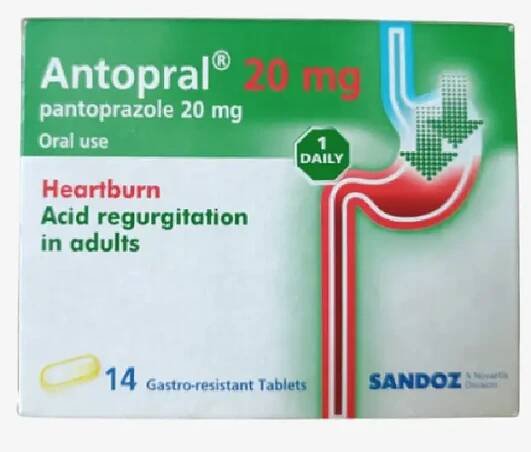 Antopral tablets 20 mg 20 mg