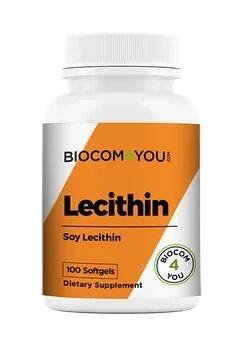 Biocom Lecithin 100 kapslí