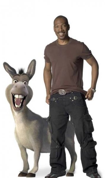 "Shrek The Third" promo still, 2007. | Eddie murphy, Donkey in shrek, Shrek