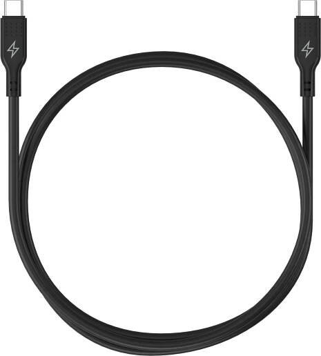 AlzaPower SilkCore USB-C / USB-C 2.0 5A, 240W, 2m, černý