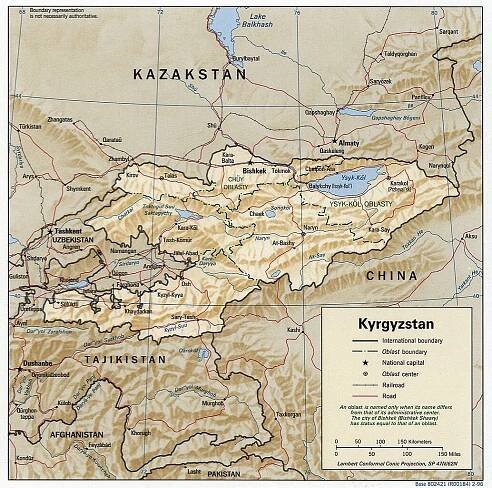 Geography of Kyrgyzstan - Wikipedia