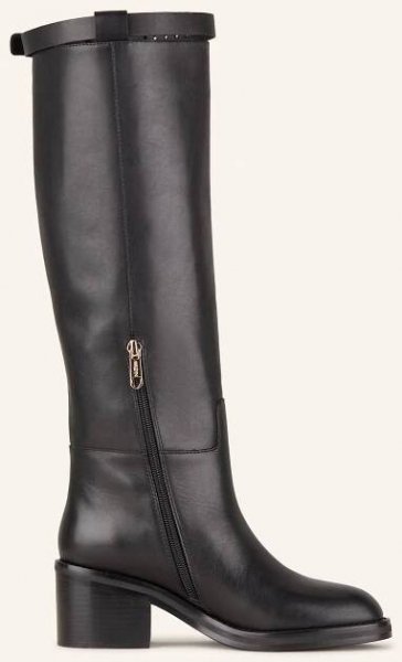 MARC CAIN Kozačky: 900 BLACK