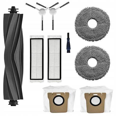SET PRO Xiaomi Mi Robot Vacuum X10+/X20+ FILTRY KARTÁČE MOPY SÁČKY