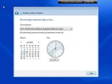 Postup instalace Windows 7 - Výhodný Software