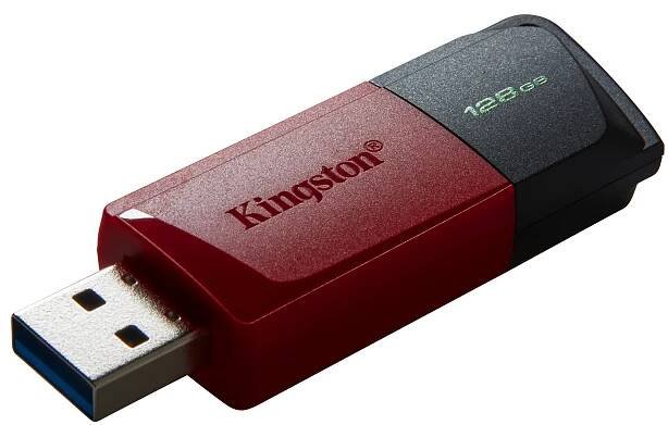 KINGSTON DataTraveler Exodia M - 128GB USB 3.2, černá + červená - DTXM/128GB