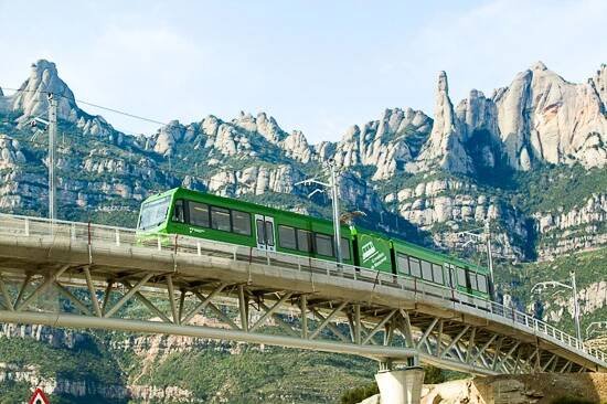 Racková železnice Cremallera de Montserrat