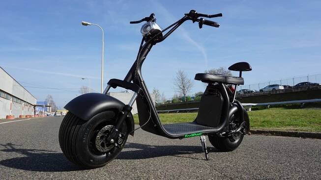 Elektrická koloběžka EcoWheel GR7 12Ah 1000W - Black matt