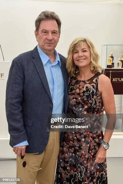 Michael Brandon and Glynis Barber attend the Xerjoff Royal Charity Polo Cup 2018 on July 14, 2018 in Newbury, England.