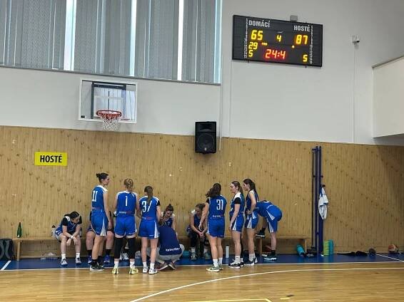 JUNIORKY S PRVNÍ PROHROU
