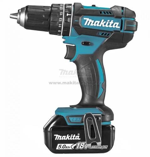 Aku vrtačka příklepová Makita DHP482RTJ, Li-ion 18V/5,0 Ah
