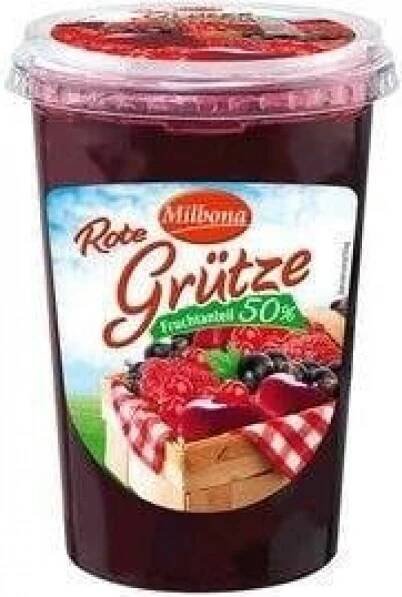 MILBONA Rote Grütze 500 g