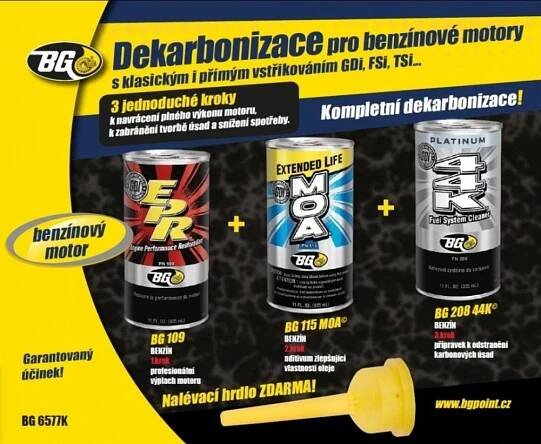 BG 6577 KIT Kompletní dekarbonizace - Benzín FSI/GDI