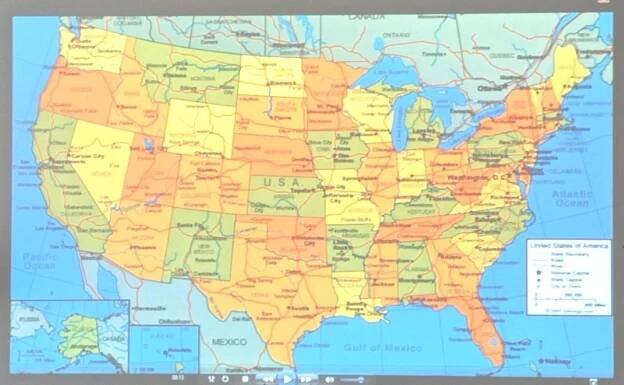 Přednáška o státech USA - 02.10.2023 - Oficiální stránky ZŠ Ivanovice na Hané