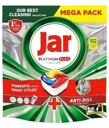 Jar Platinum Plus Yellow kapsle na nádobí 102 ks