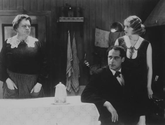 Agnethe Schibsted Hansson, Hjalmar Fries, Aase Bye - Velké křtiny - Z filmu