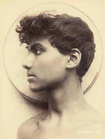 Wall Art - Photograph - Portrait Of A Young Man Circa 1900 by Guglielmo Pluschow