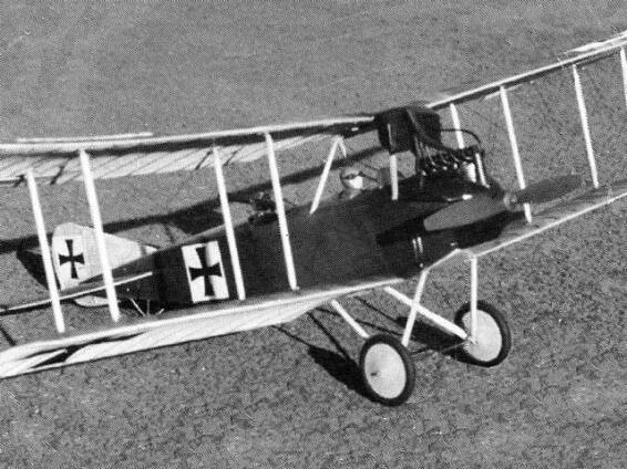 Albatros CIII (oz1162) by John Watters from Aeromodeller 1984