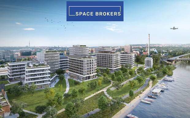 Pronájem kancelářských prostorů v projektu Port7, 1490m2 - Holešovice