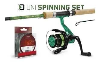 Přívlačový set Delphin UniSPin 180cm/20g+2T+0,12mm