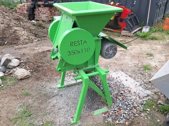 Drtič stavební suti Resta 350x110 - Malotraktor Vernířovice