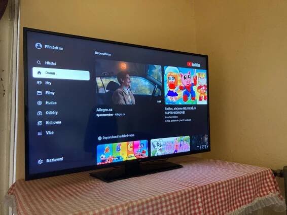 4K UHD LED Smart Televize JVC LT-49VU63J - 124 cm -Wifi - T2 - TV, audio, video