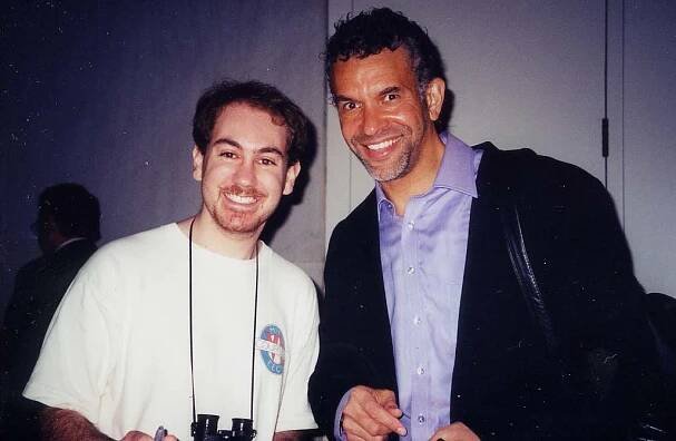 Me and Brian Stokes Mitchell!