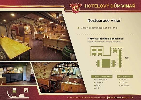 Pronájem prostor Hotel Kurdějov | firemní akce Kurdějov