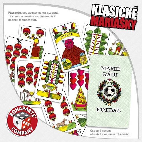 Mariášové karty klasik - Fotbal - Bonaparte