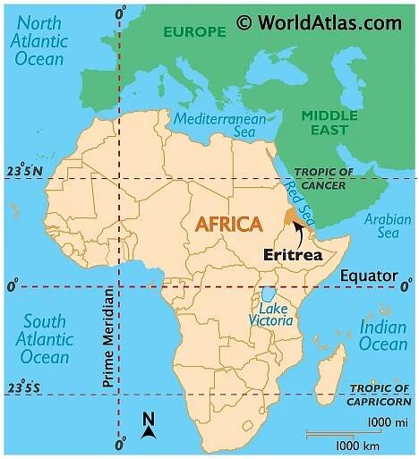 Where is Eritrea?
