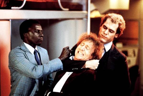 HANKY PANKY, Johnny Sekka, Gene Wilder, Jay O. Sanders, 1982, (c) Columbia