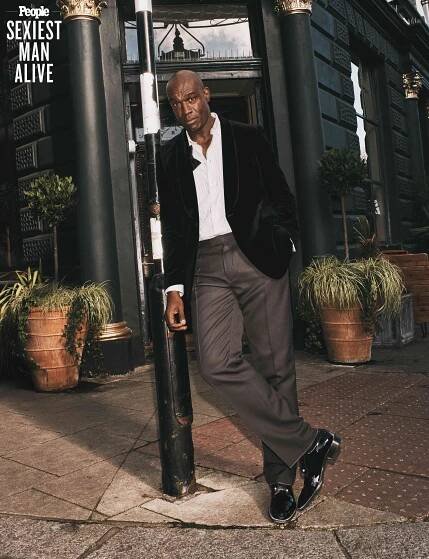 Steve Toussaint photographed at the Washington Pub in London on October 24, 2024