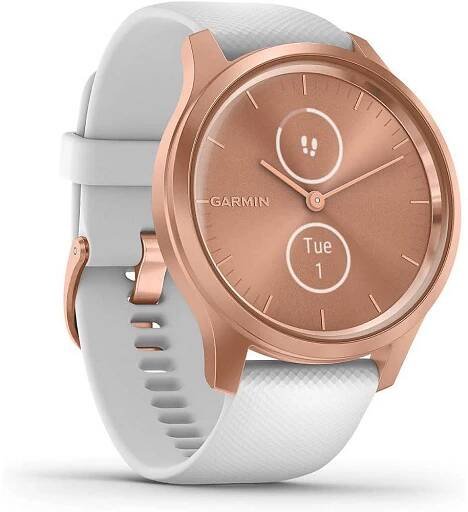 Garmin vivomove Style rose gold/white