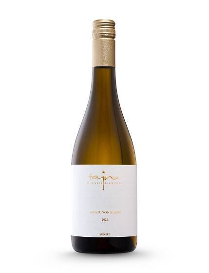 Sauvignon Blanc SUNSET 2023, biele víno z ekologických vinohradov TAJNA