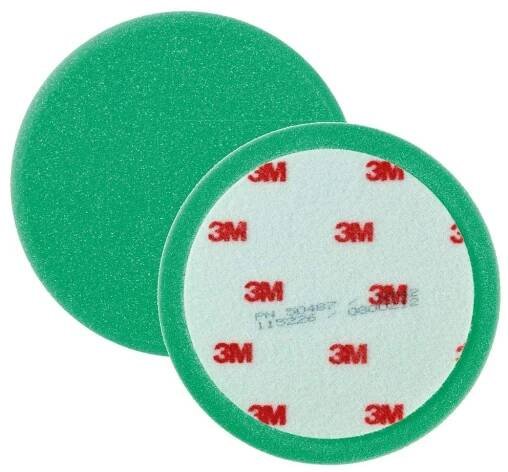 3M molitanový leštící kotouč - zelený 50487 o průměru 150 mm - 1 ks