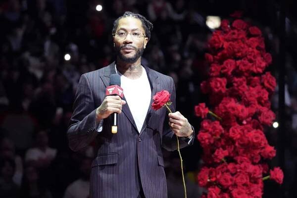 Chicago Bulls and New York Knicks former player Derrick Rose