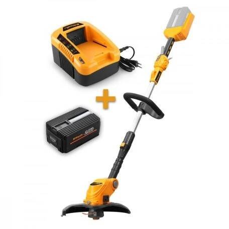 Riwall PRO RALT 3040 SET aku vyžínač s baterií 2.0Ah + RAC240