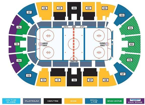 Seating Charts | Coca-Cola Coliseum