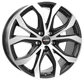 Alu kola ALUTEC W10X, 18x8 5x150 ET51, černá matná + leštění (zátěžová)