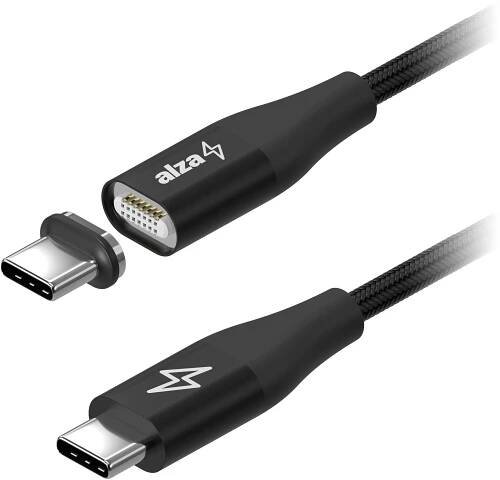 AlzaPower MagCore USB-C to USB-C 100W 1.5m černý